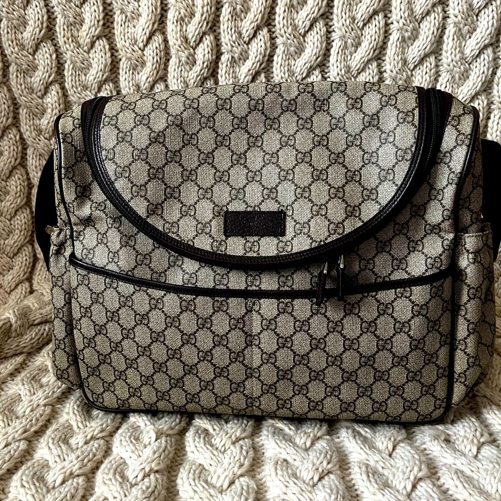 Authentic Gucci Diaper Bag